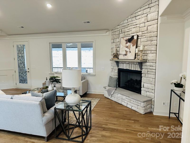 Furnished interior view inside a new home in , Denver (Image 2). Furnished interior view inside a new home in , Denver (Image 2).