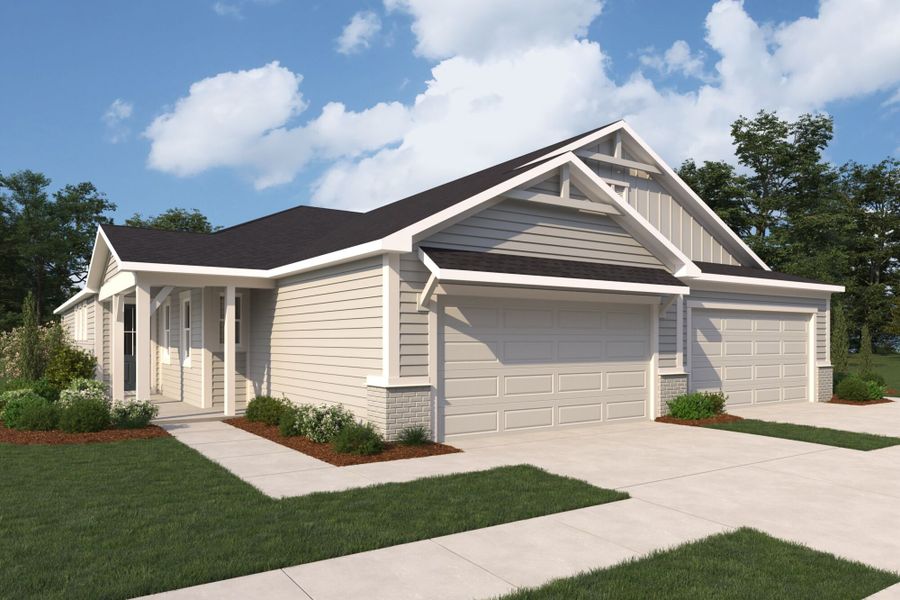 Representative exterior photo of a completed home built from the Hammock by Mattamy Homes in RiverTown - WaterSong, St. Johns, FL (Image 15).