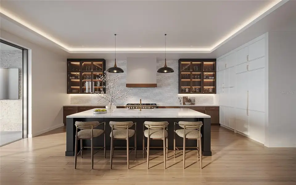 Furnished interior view inside a new home in , Tampa (Image 3). Furnished interior view inside a new home in , Tampa (Image 3).