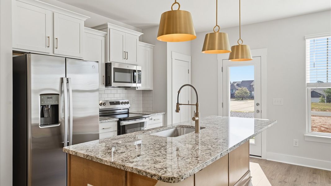 Furnished interior view inside a new home in Gresham Station, Simpsonville (Image 13).