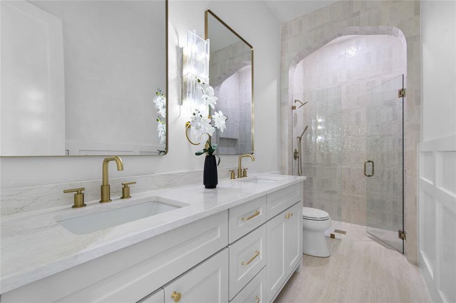 Furnished interior view inside a new home in , Cresson (Image 19).