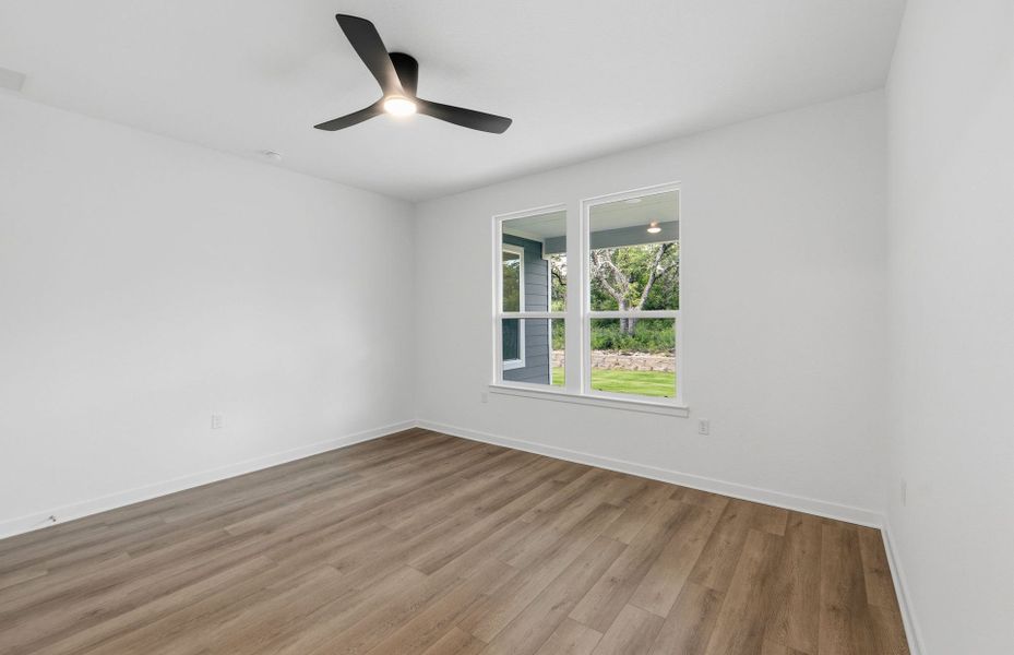 Spacious, unfurnished interior of a new home in Sun City Texas, Georgetown (Image 28). Spacious, unfurnished interior of a new home in Sun City Texas, Georgetown (Image 28).