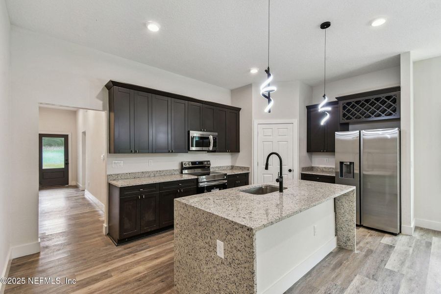 Furnished interior view inside a new home in , Jacksonville (Image 6). Furnished interior view inside a new home in , Jacksonville (Image 6).