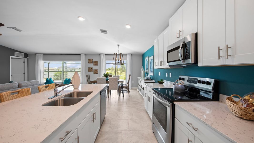 Hartford Plan Kitchen Galley view