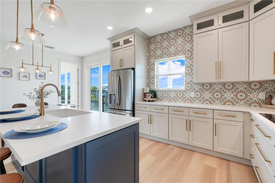 Furnished interior view inside a new home in , Hernando Beach (Image 13). Furnished interior view inside a new home in , Hernando Beach (Image 13).