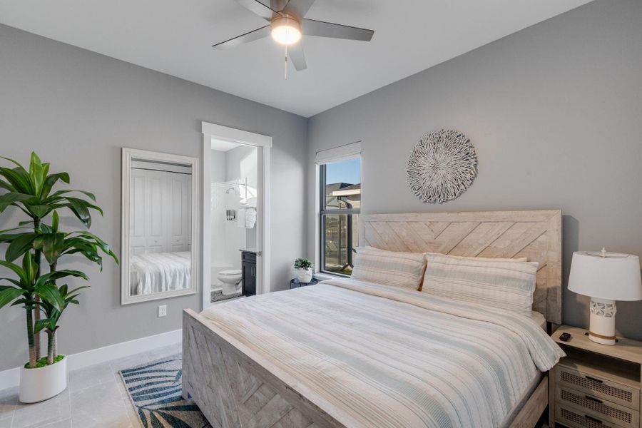 Furnished interior view inside a new home in , Cape Coral (Image 10). Furnished interior view inside a new home in , Cape Coral (Image 10).