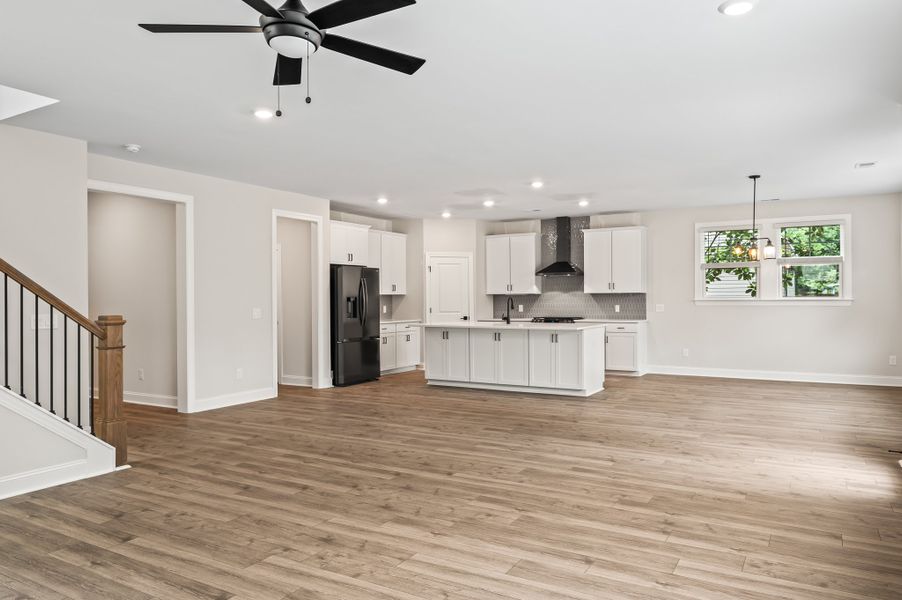 Representative furnished interior of a home built from the Avery by Hunter Quinn Homes in Anderson County Homes, Anderson (Image 7).