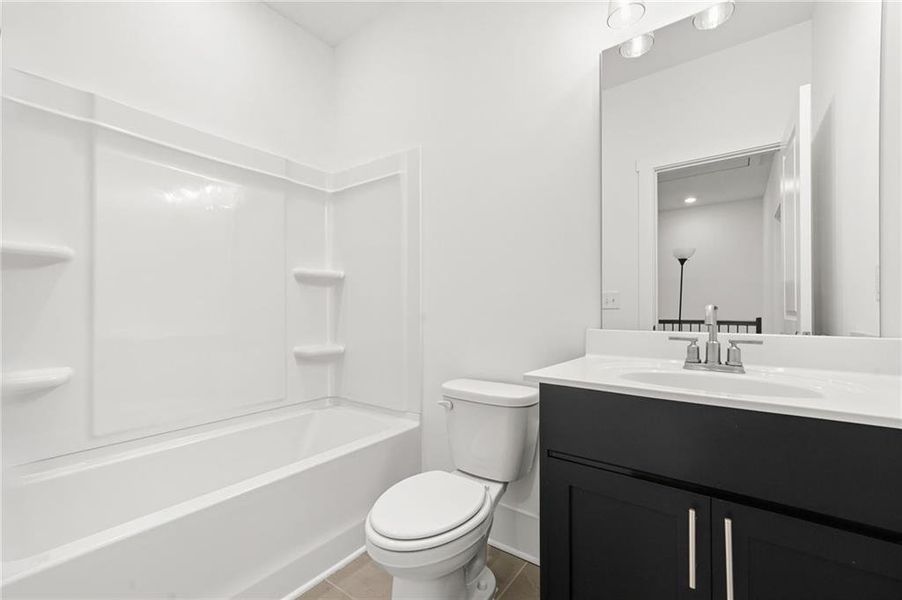 Furnished interior view inside a new home in , Atlanta (Image 31).