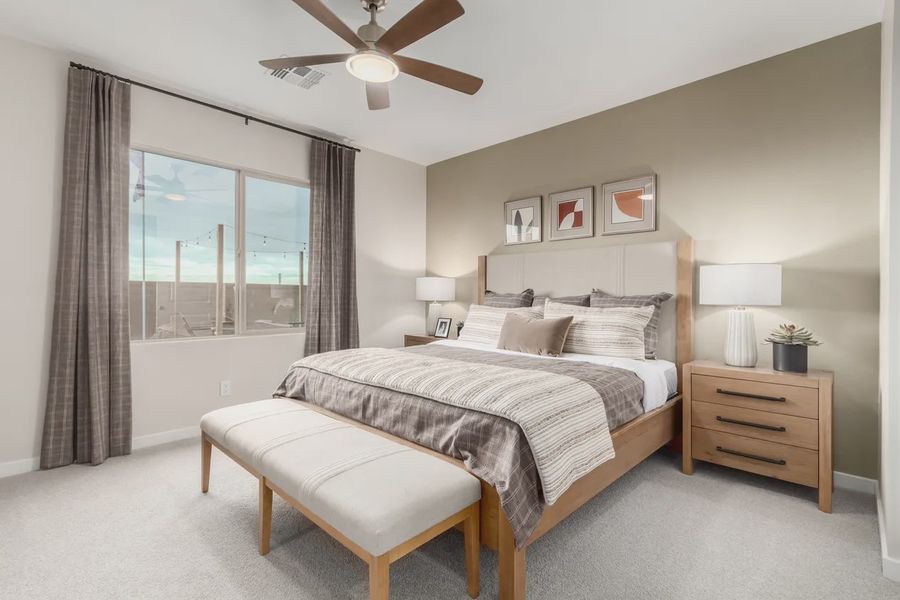 Furnished interior view inside a new home in Avanti at Granite Vista, Waddell (Image 11).