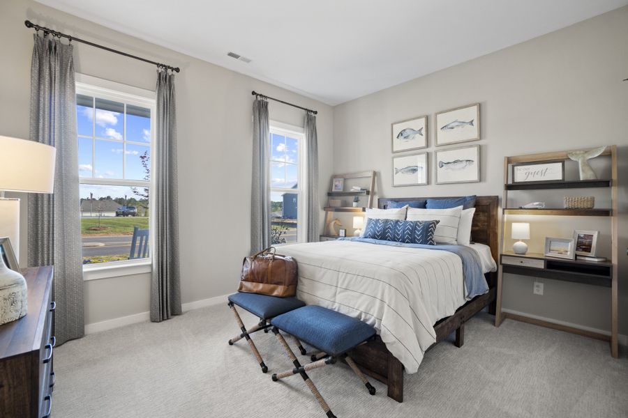 Representative furnished interior of a home built from the Pembrooke by Taylor Morrison in Esplanade at Northgate, Indian Trail (Image 13).