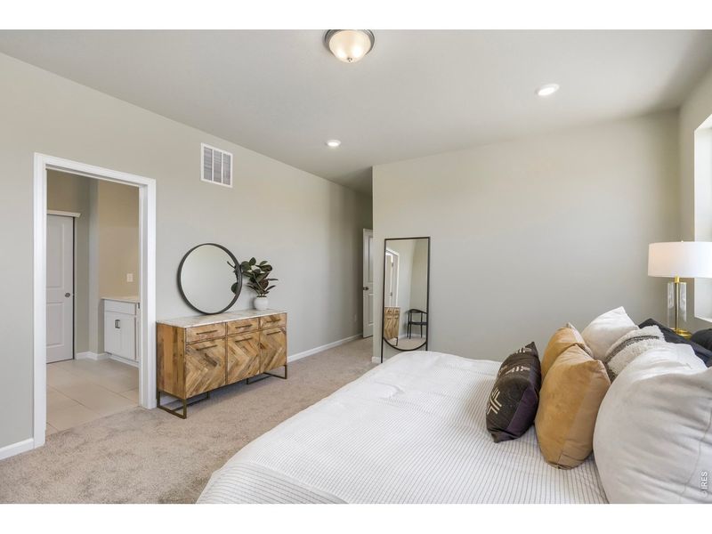 Furnished interior view inside a new home in Country Club Reserve, Fort Collins (Image 24).