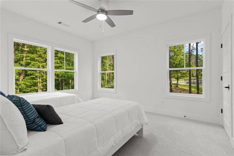 Furnished interior view inside a new home in , Ball Ground (Image 39).