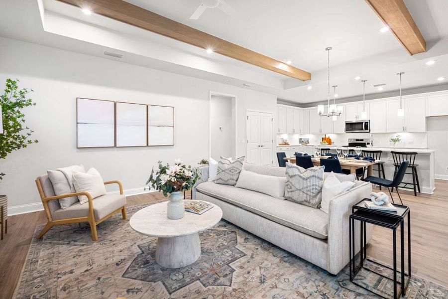 Furnished interior view inside a new home in Sun City Hilton Head, Bluffton (Image 5).