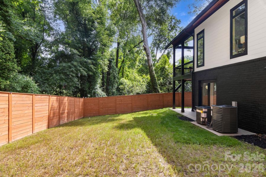 Exterior details and patio area of a home in , Charlotte (Image 25).