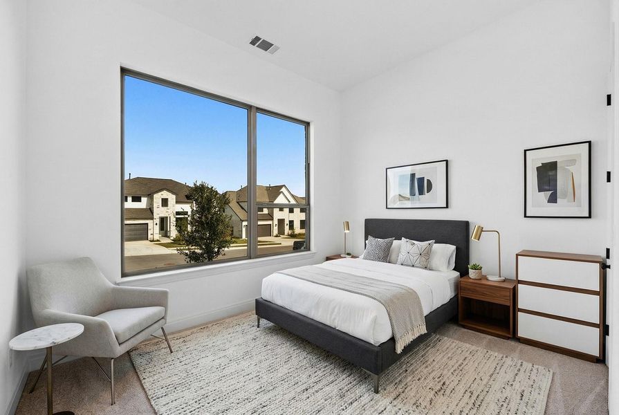 Furnished interior view inside a new home in Provence - 60', Austin (Image 6).