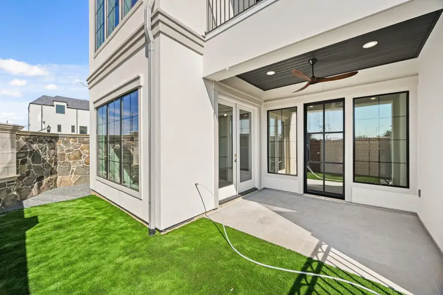 Exterior details and patio area of a home in , Sugar Land (Image 3). Exterior details and patio area of a home in , Sugar Land (Image 3).