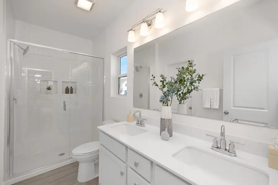 Furnished interior in a model home at Edgewater - Cottage Greens in Lancaster (Image 34).