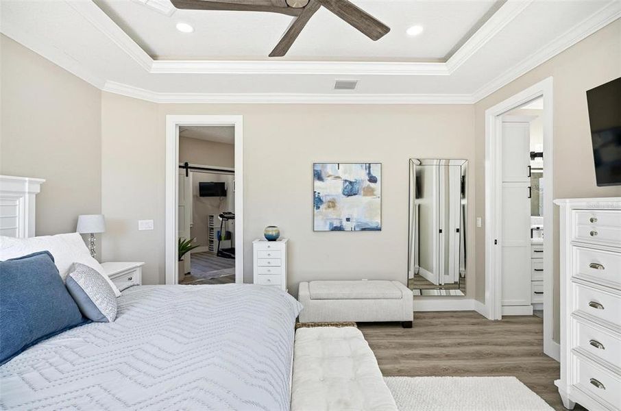 Furnished interior view inside a new home in , Palm Coast (Image 57).