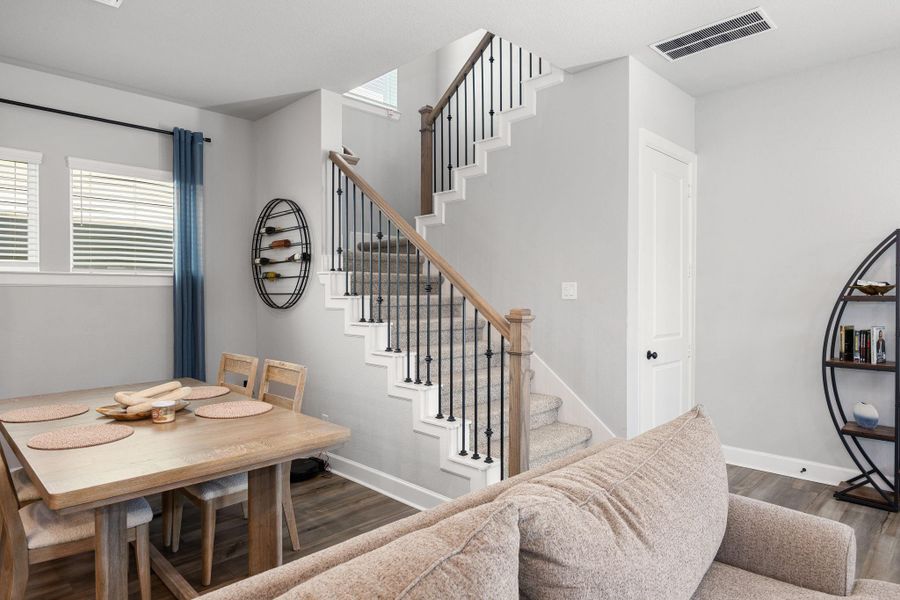 Furnished interior view inside a new home in , Humble (Image 20). Furnished interior view inside a new home in , Humble (Image 20).