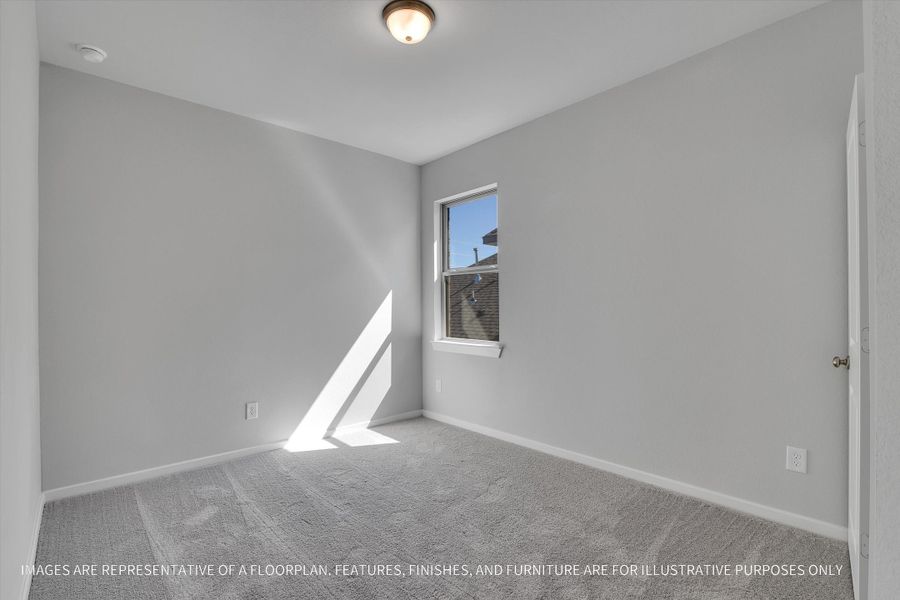 Spacious, unfurnished interior of a new home in Sunterra 50s, Katy (Image 36).