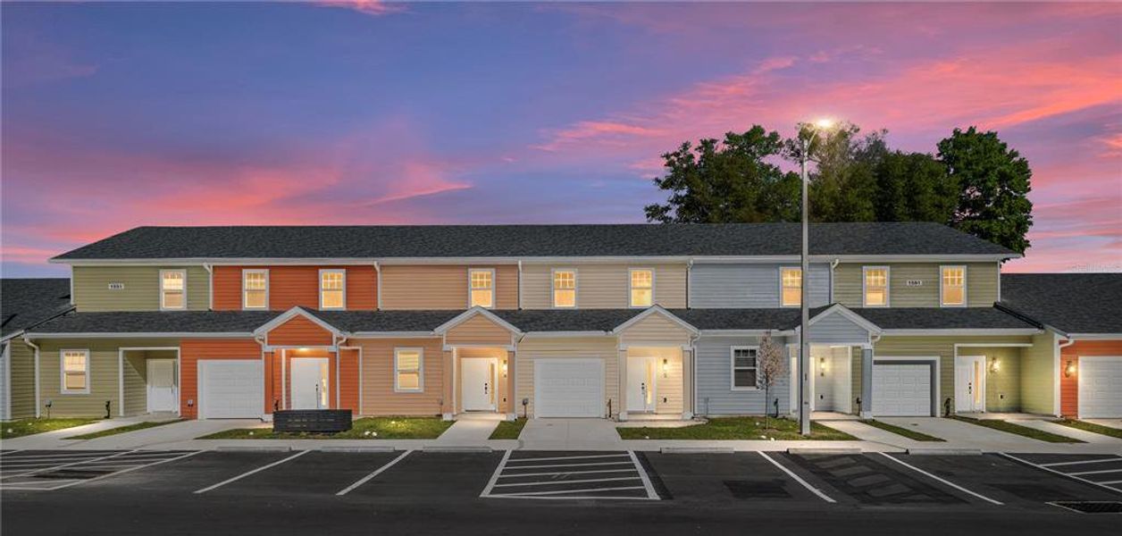 Front exterior of a new home in , Gainesville, FL, highlighting curb appeal (Image 16).