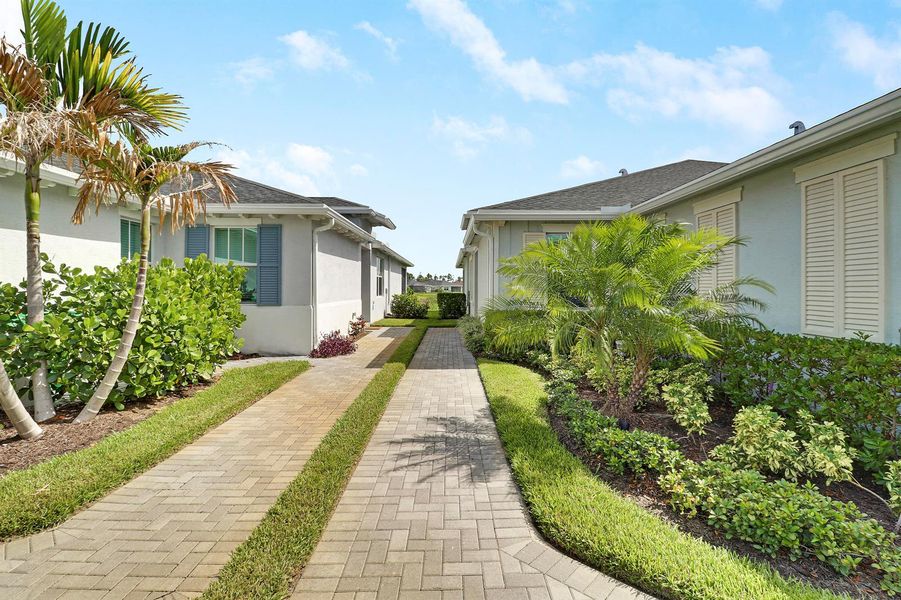 Walkway to Front Entrance