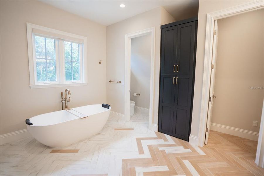 Furnished interior view inside a new home in , Tampa (Image 45).