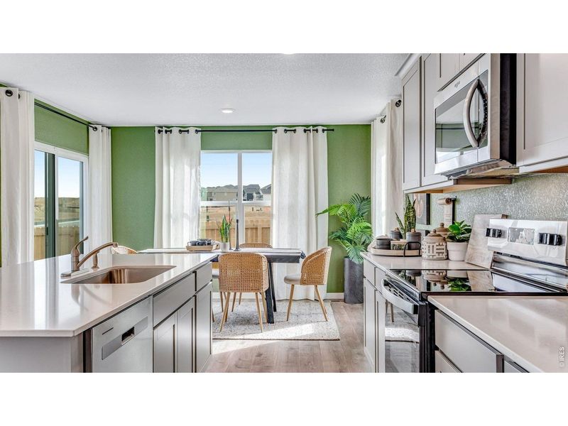 Furnished interior view inside a new home in Prairie Song, Windsor (Image 5).