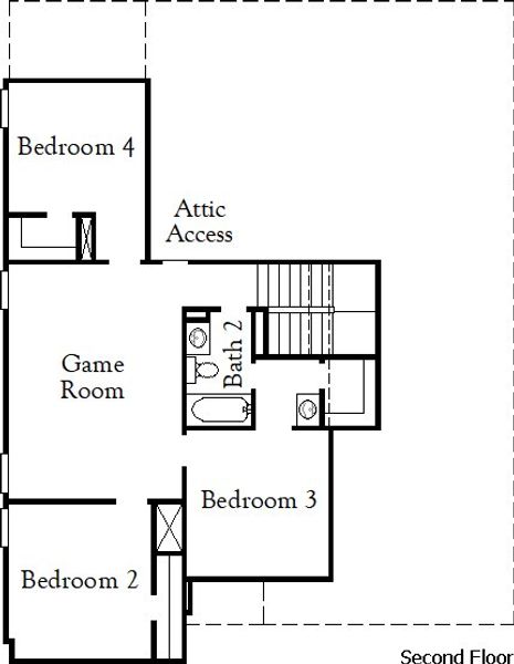 2D floor plan layout of this home in Windcress, Old River-Winfree, TX (Image 4). 2D floor plan layout of this home in Windcress, Old River-Winfree, TX (Image 4).