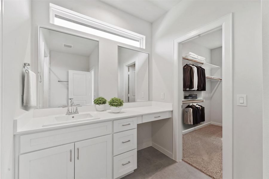 Furnished interior in a model home at Shiloh Reserve in Houston (Image 6). Furnished interior in a model home at Shiloh Reserve in Houston (Image 6).