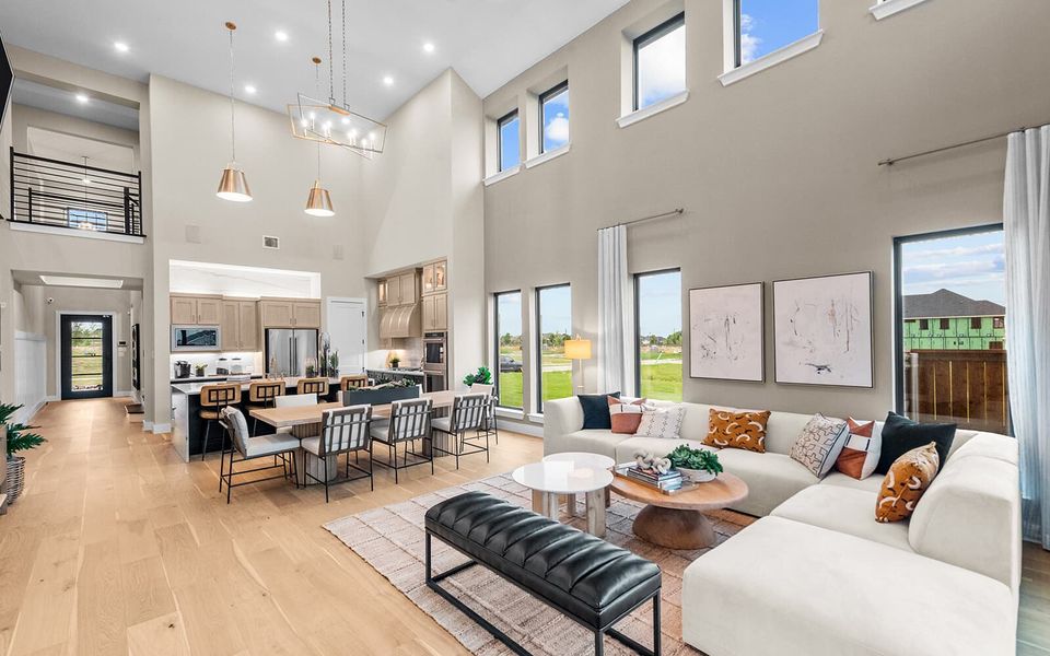 Furnished interior view inside a new home in The Grove Frisco, Frisco (Image 14).