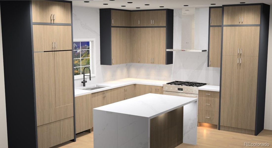 Furnished interior view inside a new home in , Colorado Springs (Image 8). Furnished interior view inside a new home in , Colorado Springs (Image 8).