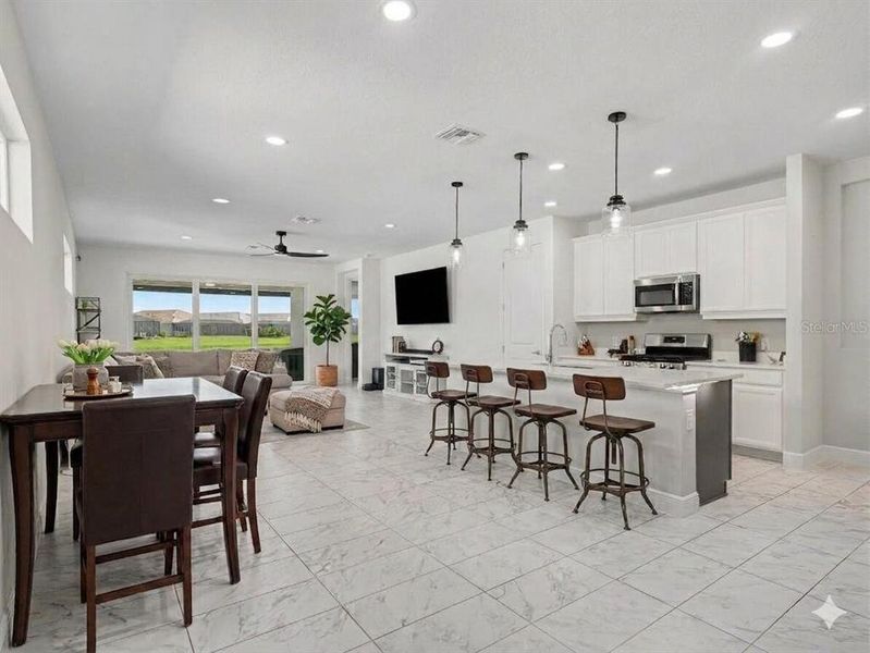 Furnished interior view inside a new home in , Sarasota (Image 11). Furnished interior view inside a new home in , Sarasota (Image 11).