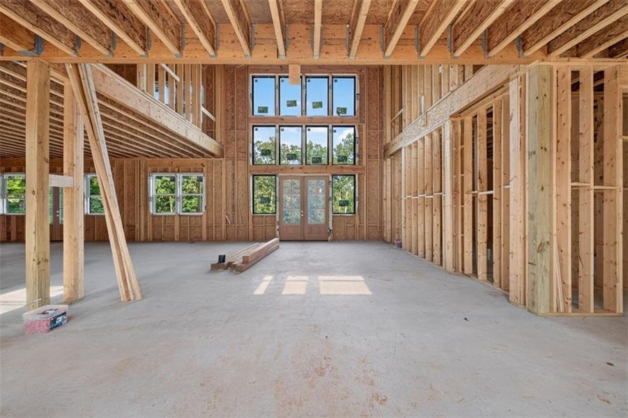 In-progress construction of a new home in , Monticello, GA (Image 38). In-progress construction of a new home in , Monticello, GA (Image 38).