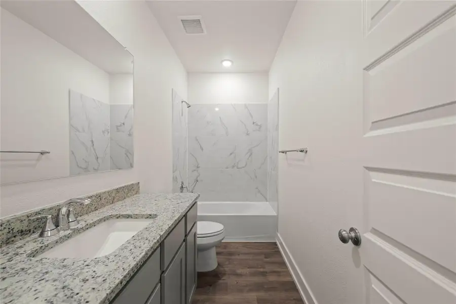 Furnished interior view inside a new home in Rancho San Gabriel, Georgetown (Image 6).