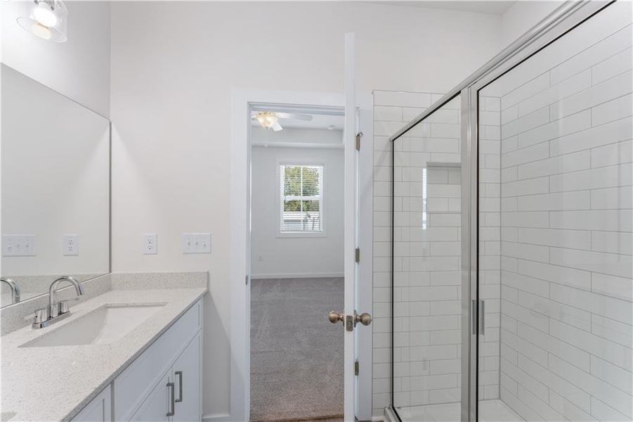 Furnished interior view inside a new home in Array, Atlanta (Image 4).