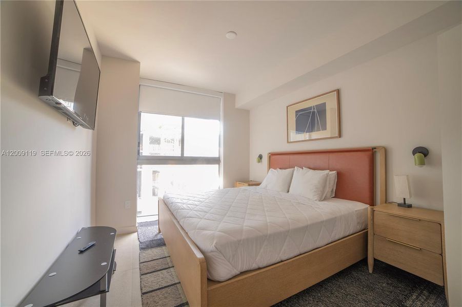 Furnished interior view inside a new home in , Miami (Image 10).