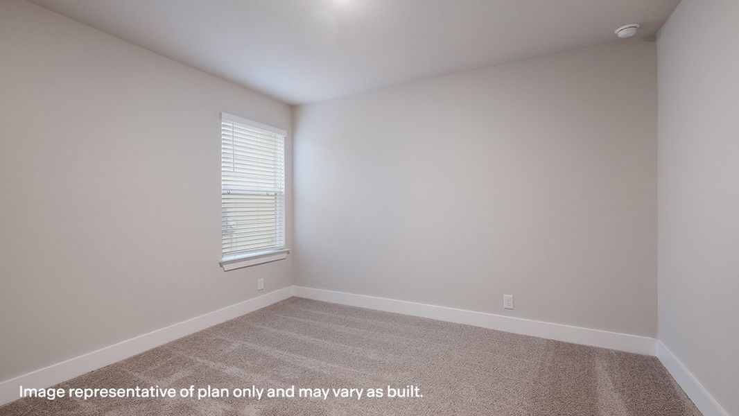 Representative unfurnished interior of a home built from the The Lakeway by D.R. Horton in Veranda, San Antonio (Image 16).