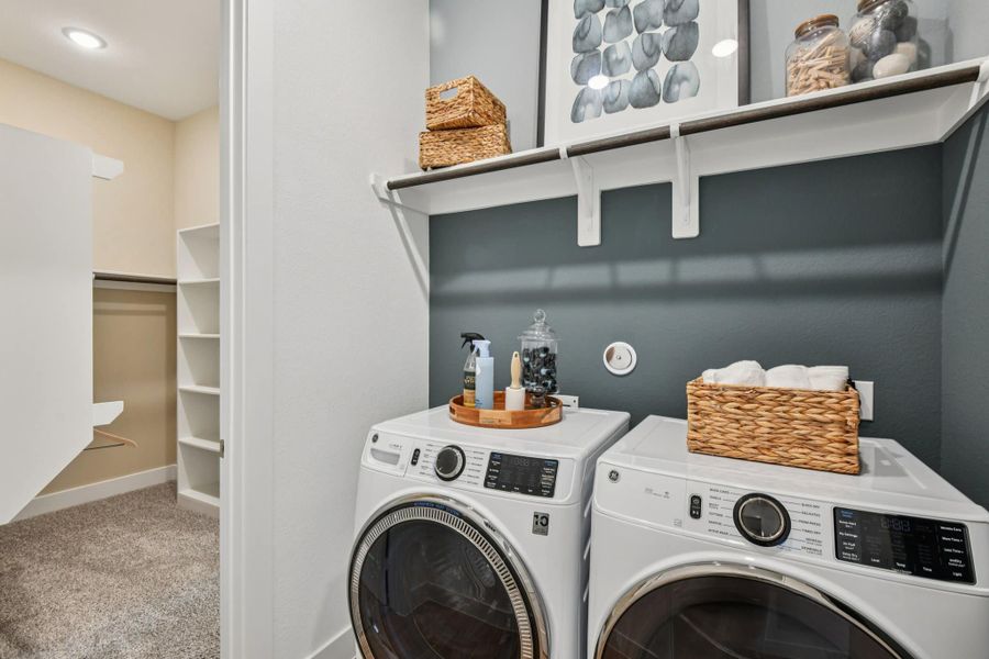 Furnished interior view inside a new home in Wildrye, Waller (Image 19).