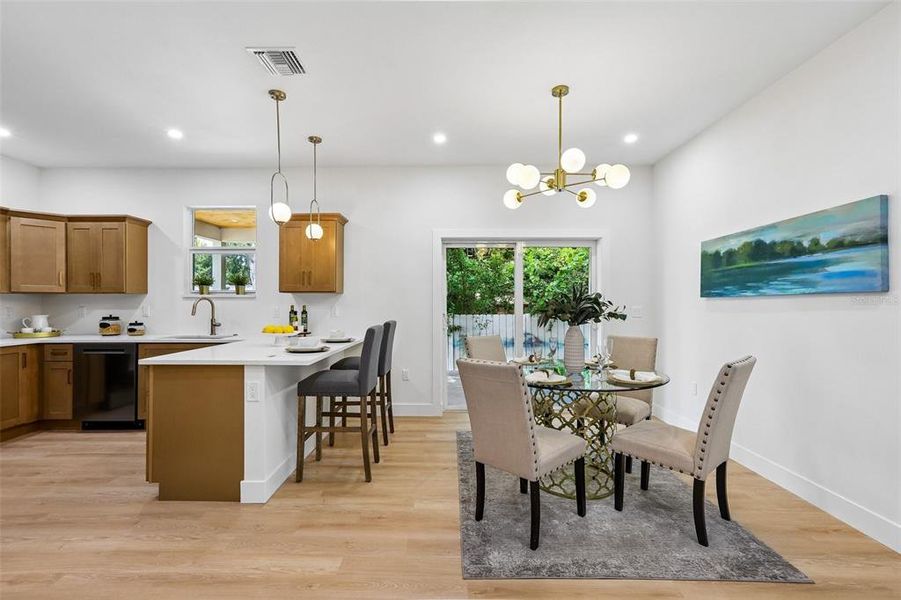 Furnished interior view inside a new home in , Dunedin (Image 18).