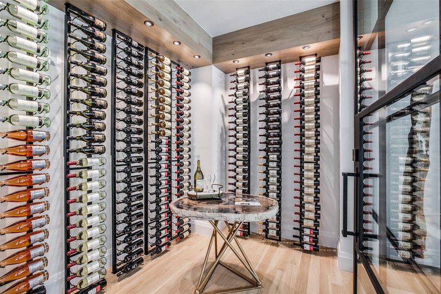 Photo of anticipated wine room.