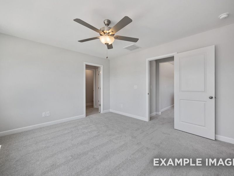 Spacious, unfurnished interior of a new home in Camden Park, Knightdale (Image 18). Spacious, unfurnished interior of a new home in Camden Park, Knightdale (Image 18).