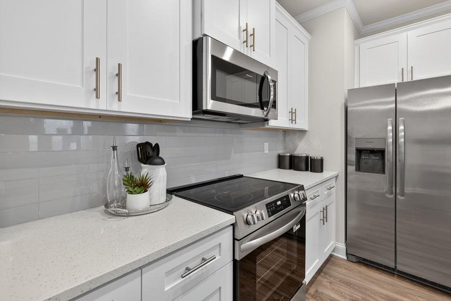 Furnished interior view inside a new home in Medlock Park, Austell (Image 18).