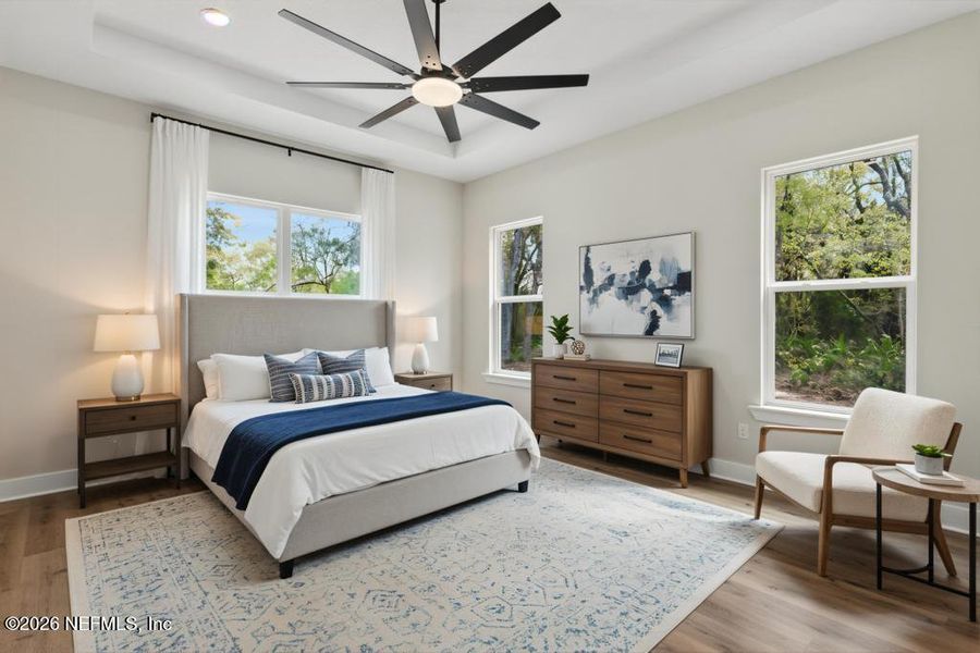 Furnished interior view inside a new home in , Yulee (Image 19). Furnished interior view inside a new home in , Yulee (Image 19).