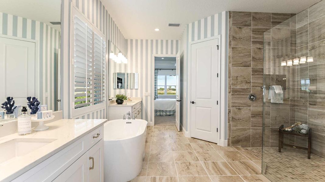 Furnished interior view inside a new home in SkySail Real Estate and Homes for Sale in Naples, FL - Neal Communities, Naples (Image 12). Furnished interior view inside a new home in SkySail Real Estate and Homes for Sale in Naples, FL - Neal Communities, Naples (Image 12).