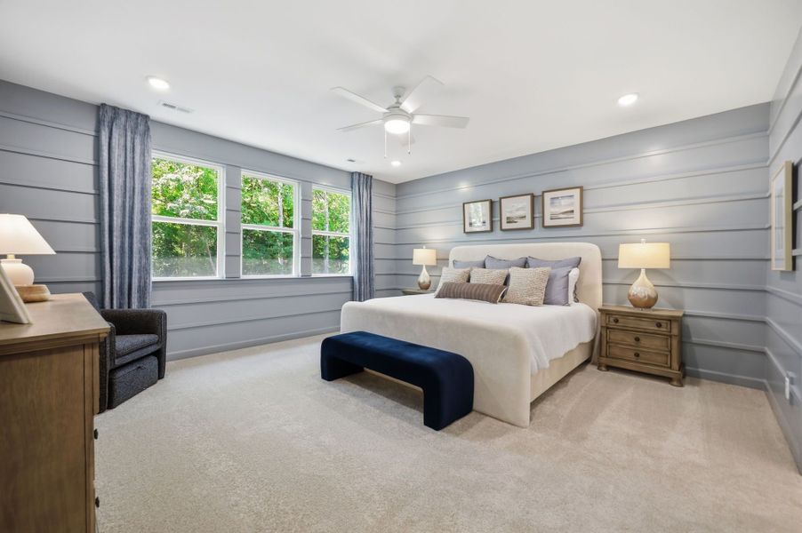 Representative furnished interior of a home built from the The Aspen by Davidson Homes LLC in Ashland, Holly Springs (Image 30).