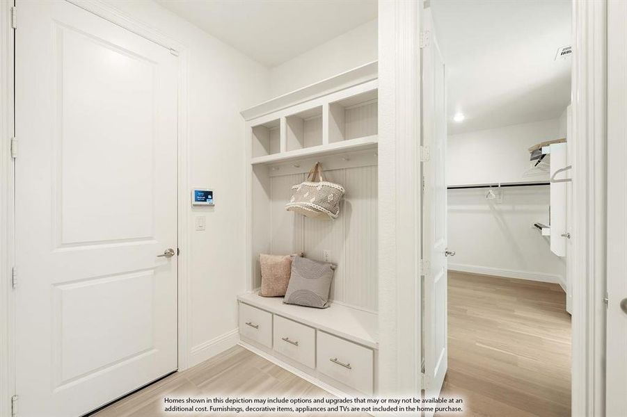 Furnished interior view inside a new home in ArrowBrooke, Aubrey (Image 9).