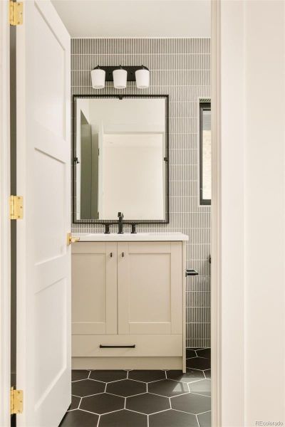 Close-up of interior finishes inside a home in , Denver (Image 12).