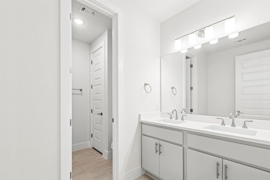 Furnished interior view inside a new home in Leander Estates, Leander (Image 6). Furnished interior view inside a new home in Leander Estates, Leander (Image 6).