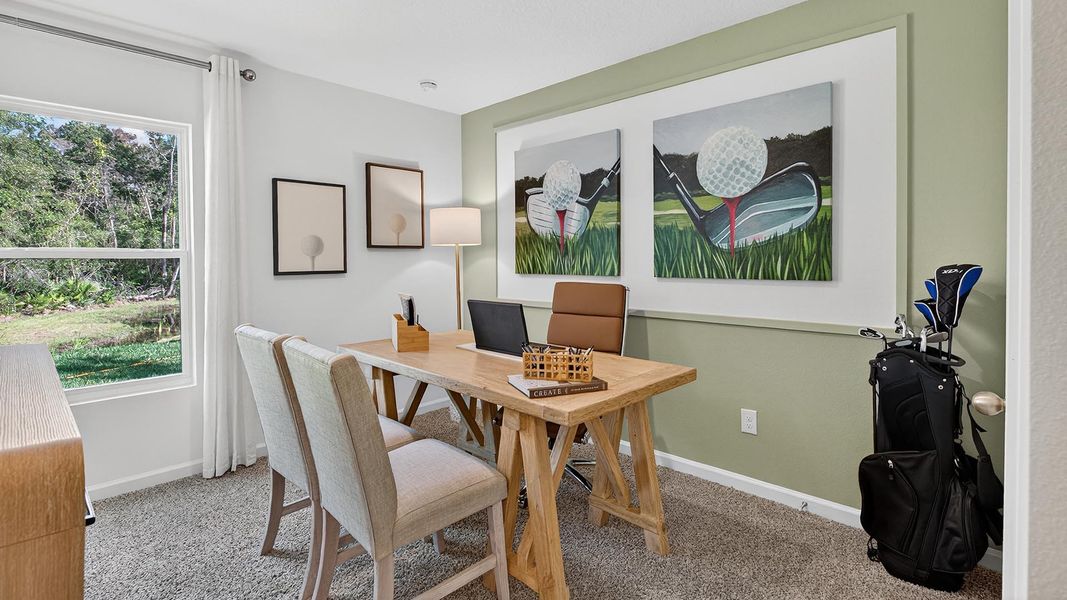 Representative furnished interior of a home built from the HARPER by D.R. Horton in Grand Reserve, Bunnell (Image 28). Representative furnished interior of a home built from the HARPER by D.R. Horton in Grand Reserve, Bunnell (Image 28).